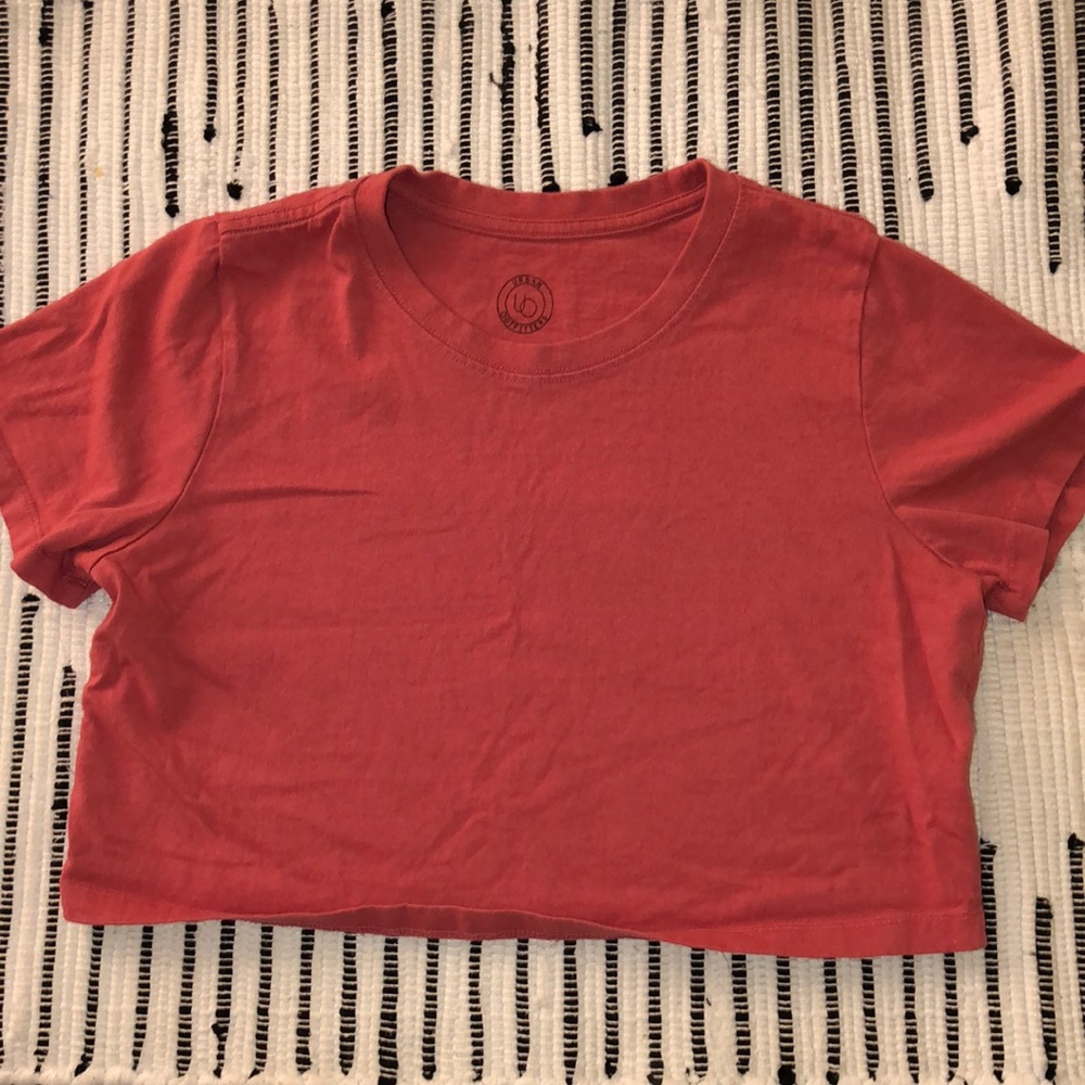 Urban Outfitters slightly cropped tee